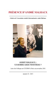 PAM N°10, André Malraux : un homme sans frontière ? 2013