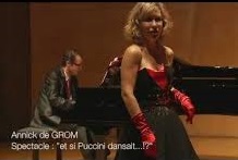 Spectacle musical avec la soprano Annick de Grom et le pianiste Adalberto Riva, le 16 novembre à Boulogne-Billancourt