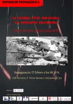 Exposition de photographies sur la guerre d’Espagne à Lleida du 17 février / 30 avril