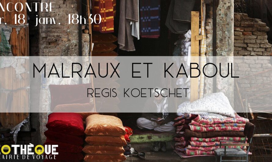 Rencontre avec Régis Koetschet à La Géothèque le 18 janvier